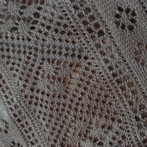 Crochet Dress, S, fully satin lined, zipper back, Snap mini little black dress - Picture 9 of 15